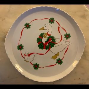Holiday platter: vintage